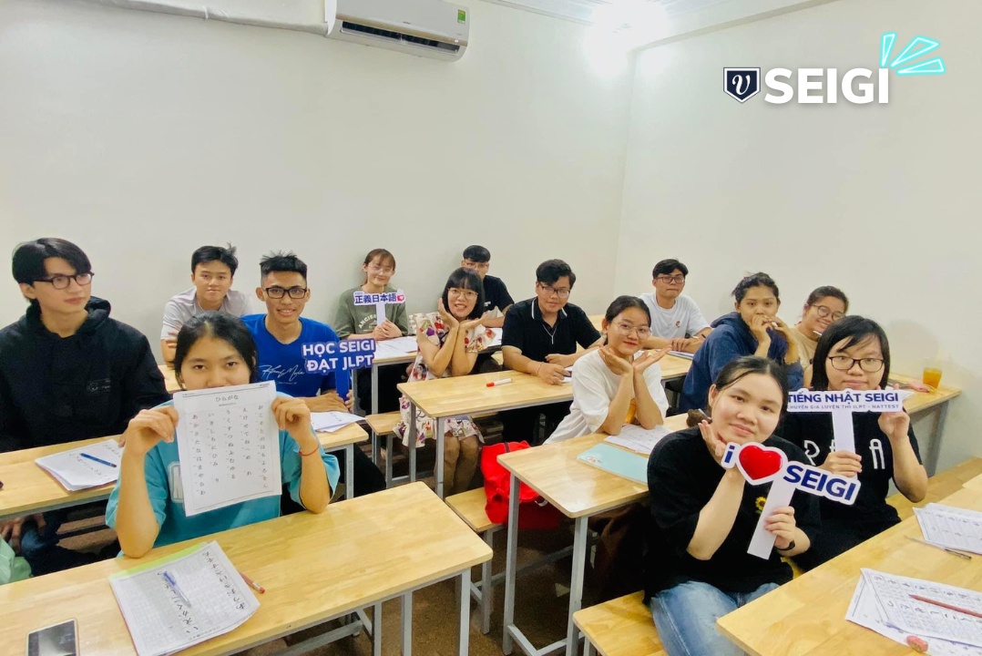 Lớp tiếng Nhật tại SEIGI | Trung tâm học Tiếng Nhật ở Thủ Đức